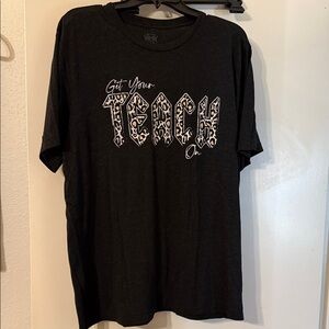 Black Graphicteacher T-Shirt